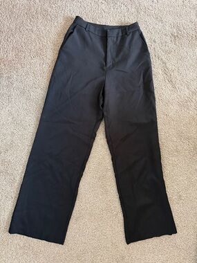 Women’s Black Straight-Leg Pants